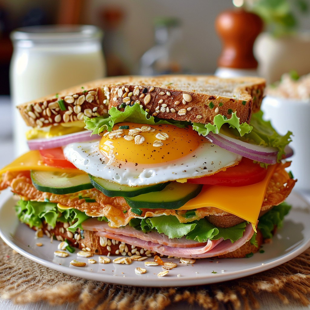 A Delicious and Easy Breakfast Sandwich Recipe – Bazova