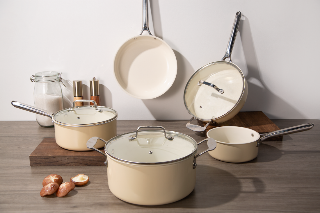 Bazova | Healthy & Durable Cookware Sets with Ceramic Coating